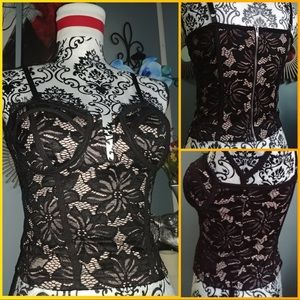 🔥Laced Textured Crop!